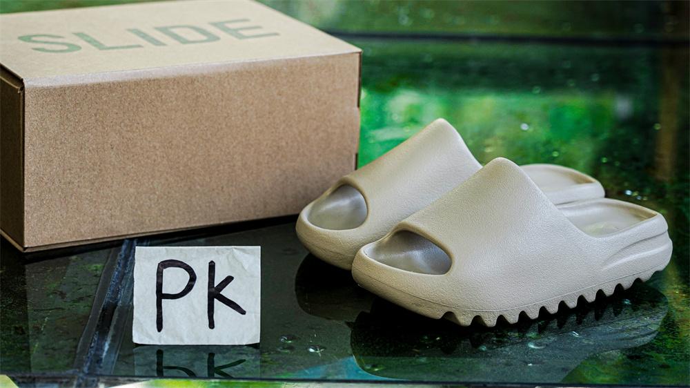 PK GOD adidas Yeezy Slide Pure (Restock Pair) RETAIL MATERIALS READY TO SHIP